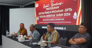 KPU Gelar Rapat Koordinasi Penyusunan Daftar Pemilih Pindahan DPTb