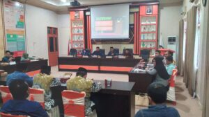 KPU Boalemo Gelar Rapat Technical Meeting Jelang Debat Terbuka