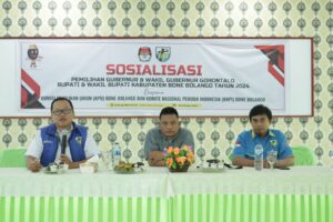 KPU Bone Bolango Gandeng KNPI Sosialisasi Pilkada 2024