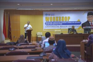 UNG Siapkan Diri Menuju PTNBH, Gelar Workshop Pengelolaan Keuangan Layanan Non-Akademik