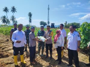 Polresta Gorontalo Kota Tanam Jagung Dukung Asta Cita Presiden