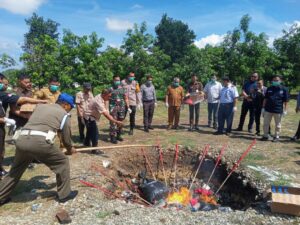 Barang Bukti Kekerasan Seksual Mendominasi dalam Pemusnahan oleh Kejati Gorontalo