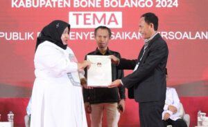 KPU Bone Bolango Gelar Debat Publik Kedua Calon Bupati dan Wakil Bupati 2024