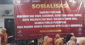 KPU Provinsi Gorontalo Gelar Sosialisasi Pilakda untuk Segmen Pemilih Perempuan