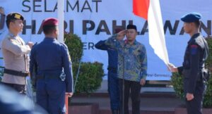 Upacara Hari Pahlawan, Sophian Rahmola Ingatkan Semangat Kepahlawanan Harus Terus Ditanamkan
