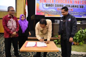 Dinas Pendidikan Gelar Bimtek Program Pendidikan Inklusif untuk Guru
