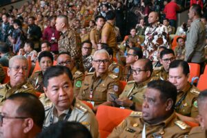Pj Gubernur Gorontalo Hadiri Rakornas Pemerintah Pusat dan Daerah Tahun 2024