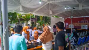 KPU Kabgor Gelar Simulasi Pemungutan Suara Pilkada Serentak 2024