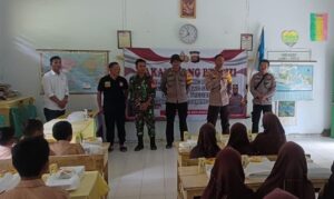 Sinergi TNI-Polri Dukung Program Makan Gratis untuk Siswa SD di Kabila Bone
