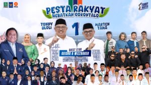 Masyarakat Gorontalo Diundang Pesta Rakyat Hebatkan Gorontalo Bersama Geisha