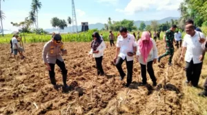 Gugus Tugas Ketahanan Pangan Polri Disambut Positif Pemkot Gorontalo