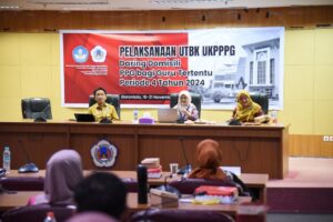 UTBK-UKPPPG Guru Periode 4 Tahun 2024 di UNG Berjalan Lancar dan Profesional