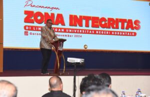 Rektor UNG Dorong Layanan Optimal Lewat Zona Integritas Kampus
