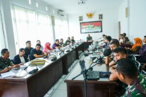 Korem 133/NW Bahas Prioritas Pembebasan Lahan Demi Keamanan Wilayah
