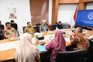 Pertemuan dengan Menhub, Rudy Usul Pembukaan Rute Penerbangan Gorontalo – Palu
