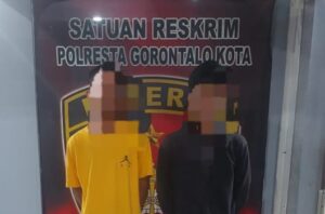 Gunakan Pisau dan Tombak untuk Penganiayaan, 2 Pemuda Gorontalo Diamankan Polisi