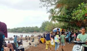 Awal Tahun 2025 Wisata Monano Gorontalo Utara Dipadati Masyarakat