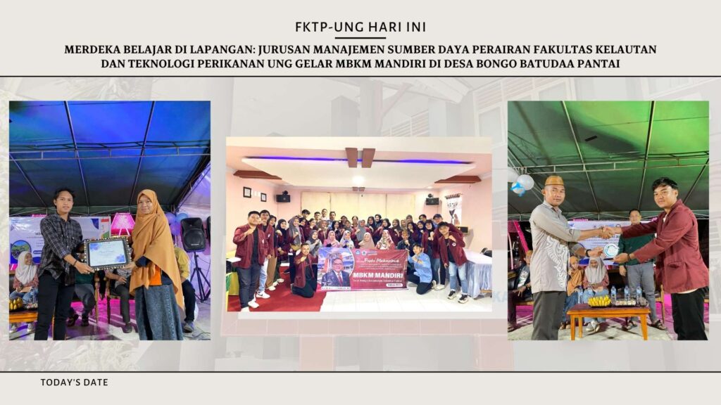 MBKM Mandiri di Desa Bongo Kembangkan Pendidikan Berbasis Kelautan