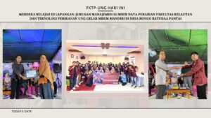MBKM Mandiri di Desa Bongo Kembangkan Pendidikan Berbasis Kelautan