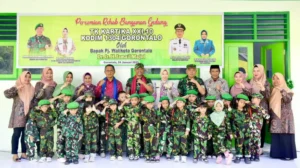 Ismail Madjid Resmikan Rehabilitasi Gedung TK Kartika XXI Gorontalo