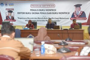 Program Sertifikasi Penulisan Buku Nonfiksi Wujudkan Impian Mahasiswa UNG