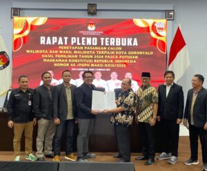 Putusan MK Selesai, Adhan-Indra Sah Pimpin Kota Gorontalo