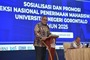 Pendaftaran SNBP 2025 Resmi Dibuka, Rektor UNG Ingatkan Siswa untuk Cermat dalam Memilih PTN dan Prodi
