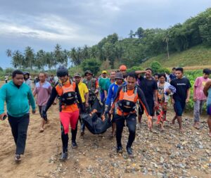 Warga Gorontalo Utara yang Terseret Arus, Ditemukan Meninggal Dunia