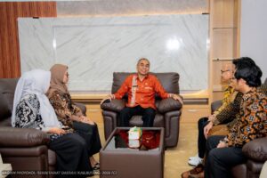 Terima Kunjungan Kepala KKP Pratama Baubau, Begini Harapan Konstantinus Bukide