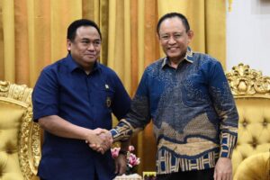 Temu Gusnar Ismail dan Rahmat Gobel, Kolaborasi Membangun Gorontalo