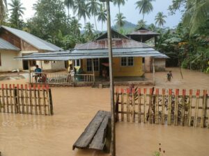Puluhan Rumah di Bilato Terendam Banjir Akibat Tanggul Jebol
