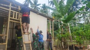 Krismunandar Warga Boalemo Mendapat Bantuan RTLH dari Kodim 1316/Boalemo