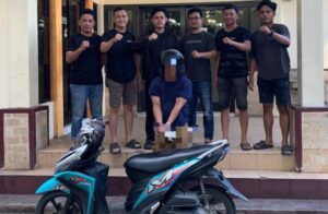 Motor Raib Saat Diparkir, Polisi Kejar Pelaku Sampai Bolmong