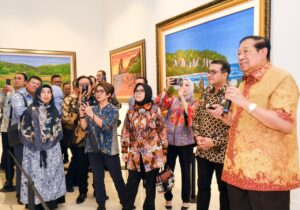 Bukan Sekadar Hobi, SBY Bangun Ekosistem Seni sebagai Pilar Ekonomi Baru