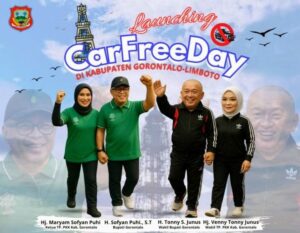 CFD Resmi Digelar Setiap Minggu di Kabgor, Dorong Gaya Hidup Sehat dan UMKM Lokal
