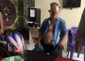 Asik Bermain Remi, Seorang Pria di Gorontalo Dibacok di Bagia Wajah