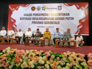 Dihadapan Menteri Koperasi RI, Gusnar Paparkan Progres Kopdes di Gorontalo