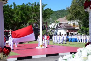 Gusnar Ismail Pimpin Upacara Peringatan HUT ke-80 RI di Gorontalo