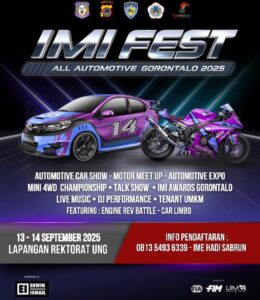 IMI Fest 2025 Siap Digelar di Gorontalo