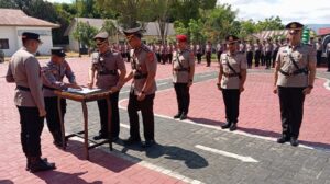 Rotasi Jabatan di Polres Gorontalo, Tiga Pejabat Baru Dilantik