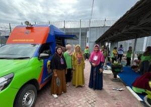 Mobil Perpustakaan Keliling Sambangi Lapas Kelas III Perempuan