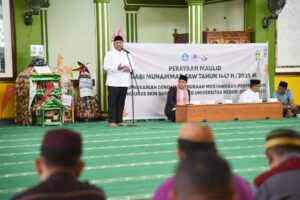 Walimah dan Sholawat, UNG Rayakan Maulid Bersama Anak Panti Asuhan