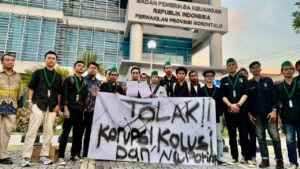 HMI Bone Bolango Laporkan Dugaan Kasus Putra Bupati ke DPRD, Kejari, dan BPK