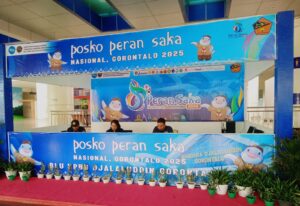 Sambut Kontingen Peran Saka, Bandara Djalaludin Gorontalo Siapkan Posko