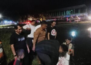 Sukseskan Peran Saka, Pemcam Telaga Biru Sumbang Ribuan Lele di Danau Bongohulawa