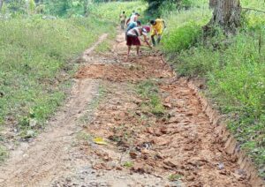 Warga Dusun Molalahu Pertanyakan Kelanjutan Pengecoran Jalan