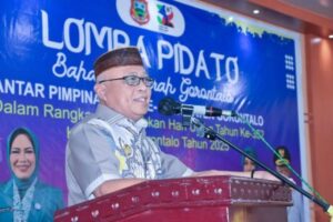 Pemkab Gorontalo Gelar Lomba Pidato Bahasa Daerah dalam Momentum HUT ke-352