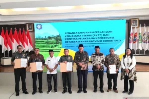 Pemprov Gorontalo Siapkan 5.630 Ha Lahan untuk Sawah Baru