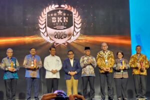 Pemprov Gorontalo Raih BKN Award 2025 dengan Predikat Ketiga Nasional