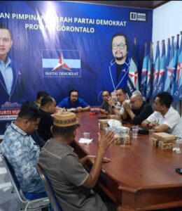 DPD Demokrat Gorontalo Bentuk Satgas, Upaya Revitalisasi Struktur Partai